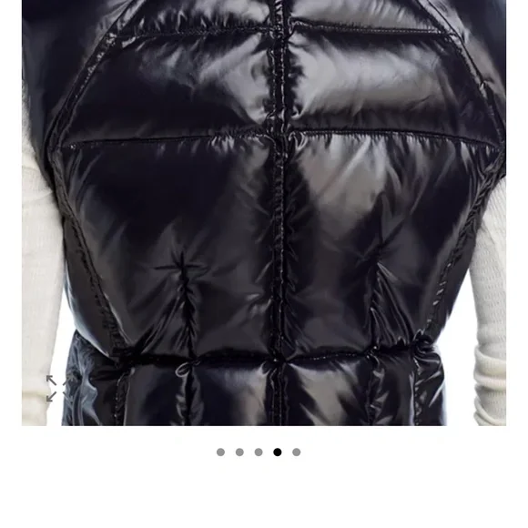 SAM NY black down women’s vest XS - Picture 4 of 12